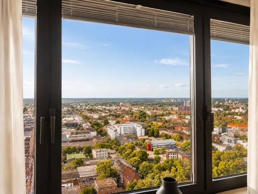 Penthouse zur Miete 3.500 € 3 Zimmer 75 m² Geschoss 29/29 frei ab 01.10.2026 Barmbek-Süd Nord 22083
