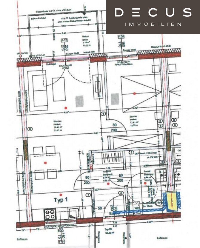 Wohnung zur Miete 539 € 2 Zimmer 1.<br/>Geschoss Gries Graz 8020