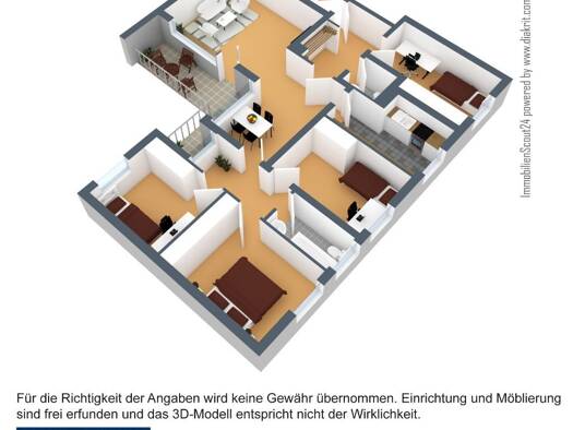 Wohnung zur Miete 1.049 € 5 Zimmer 107,4 m² EG frei ab 02.11.2026 Alfred-Nobel-Straße 74 Solingen-Mitte Solingen 42651
