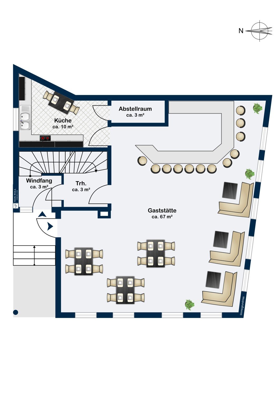 Gastronomie/Hotel zum Kauf provisionsfrei 359.000 € 85 m²<br/>Gastrofläche 144 m²<br/>Grundstück Kriegsfeld Kriegsfeld 67819