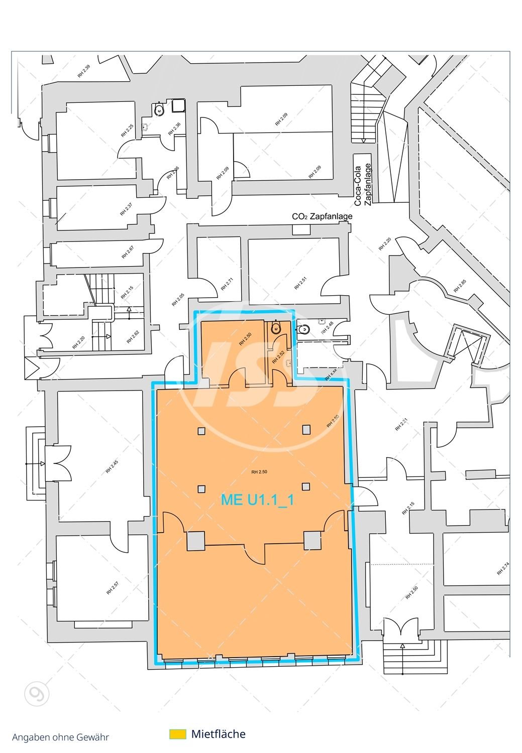 Shared Office zur Miete provisionsfrei 7 € 137 m²<br/>Bürofläche Nördliche Innenstadt Halle (Saale) 06110