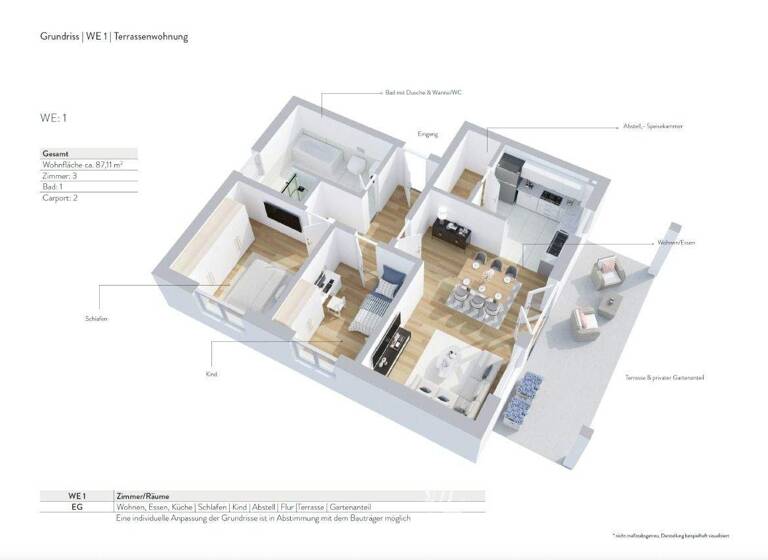 Wohnung zum Kauf provisionsfrei 475.000 € 3 Zimmer 88 m² 1. Geschoss frei ab 01.09.2027 Höchberg 97024