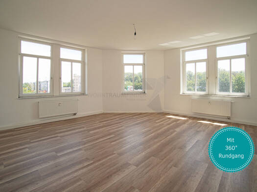 Wohnung zur Miete 375 € 2 Zimmer 62,4 m² 3. Geschoss Zwickauer Straße 70 Kaßberg Kaßberg 09112