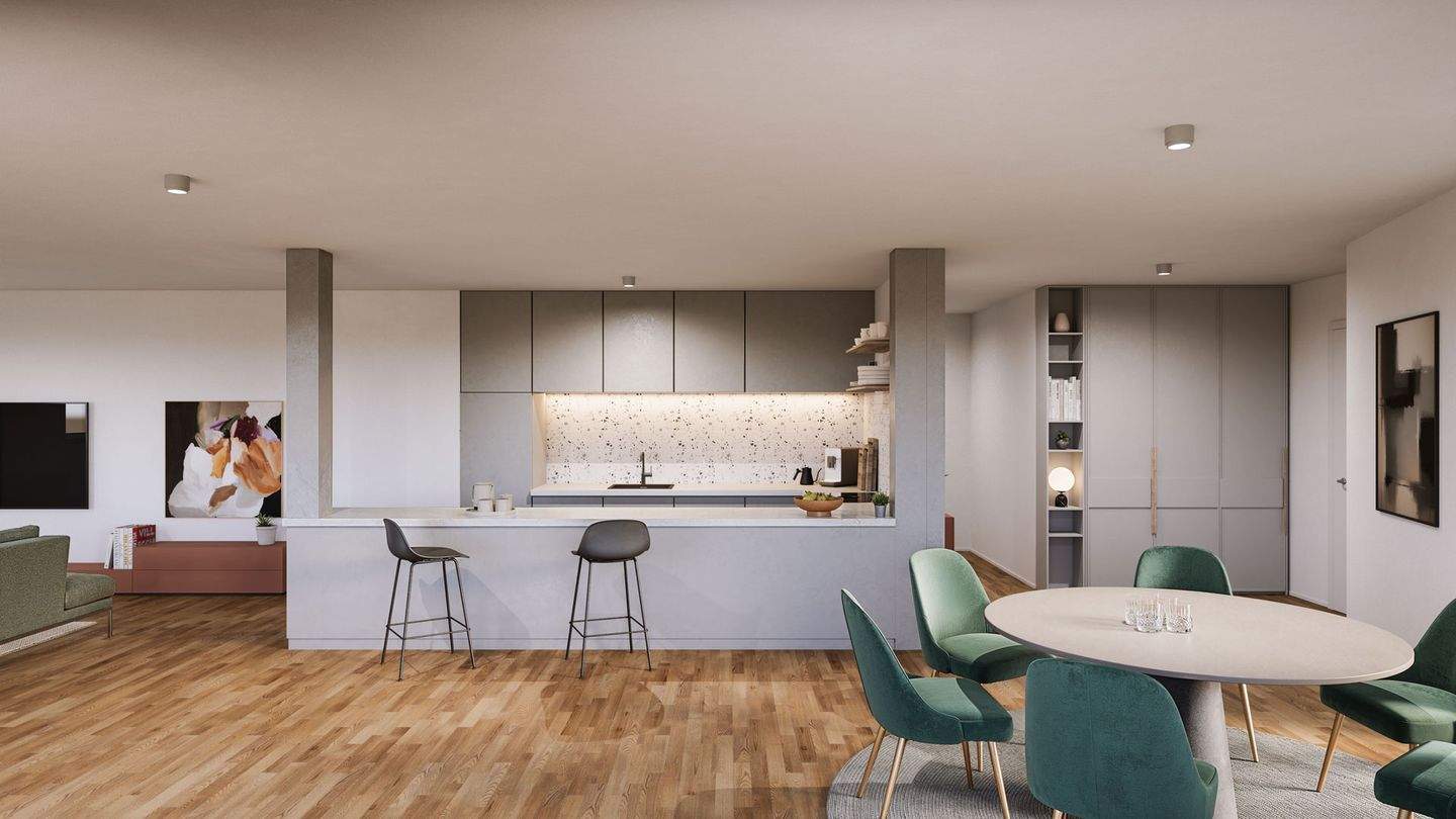 Immobilie in Georgensgmünd - Exklusive 3-Zimmer-Penthousewohnung mit zwei großen Terrassen – modern, lichtdurchflutet & hochwertig ausgestattet - Bild 1