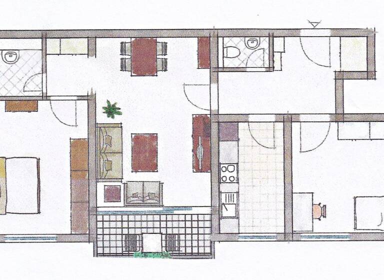 Wohnung zum Kauf 225.000 € 3 Zimmer 85 m² 3. Geschoss frei ab sofort An der Mainbrücke 19 Steinheim Hanau 63456
