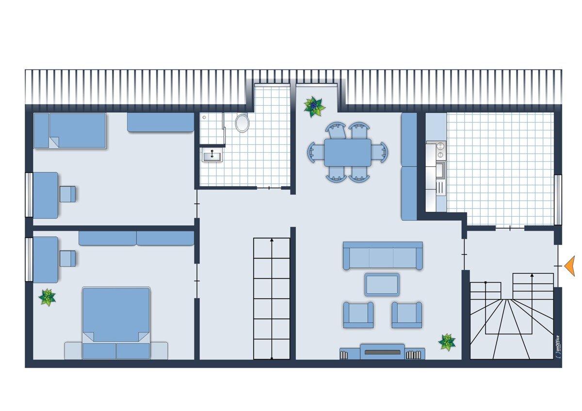 Wohnung zur Miete 580 € 2,5 Zimmer 70 m²<br/>Wohnfläche 1.<br/>Geschoss Mustin / Goldensee 23911