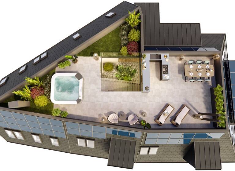 Penthouse zum Kauf 2.950.000 € 4 Zimmer 265,3 m² 2. Geschoss Altmünster 4813