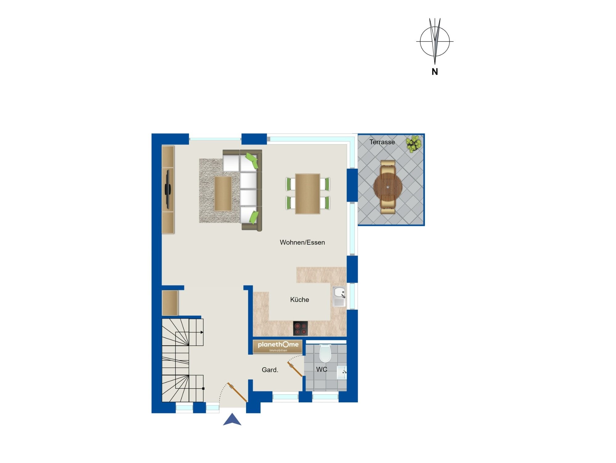 Doppelhaushälfte zum Kauf 6 Zimmer 171 m²<br/>Wohnfläche Volksdorf Hamburg 22359