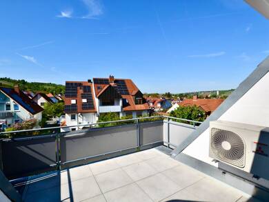Studio zur Miete 1.188 € 2 Zimmer 66 m² Dachgeschoss, 2. Geschoss frei ab sofort Sterntalerweg Heidingsfeld Würzburg 97084