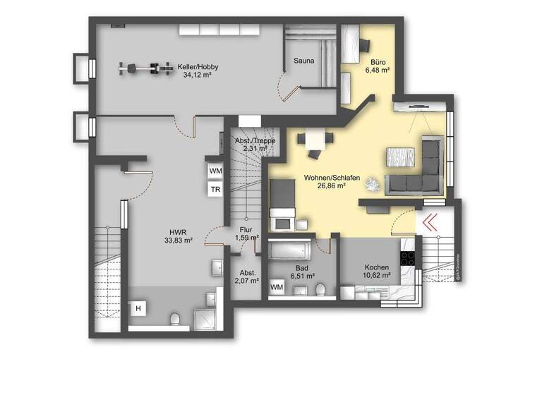 Einfamilienhaus zum Kauf 1.260.000 € 6 Zimmer 407 m² 830 m² Grundstück Wintersweiler Efringen-Kirchen 79588