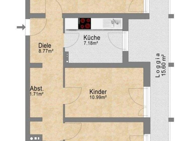 Wohnung zum Kauf 255.000 € 3 Zimmer 77 m² Langwasser Nürnberg 90471