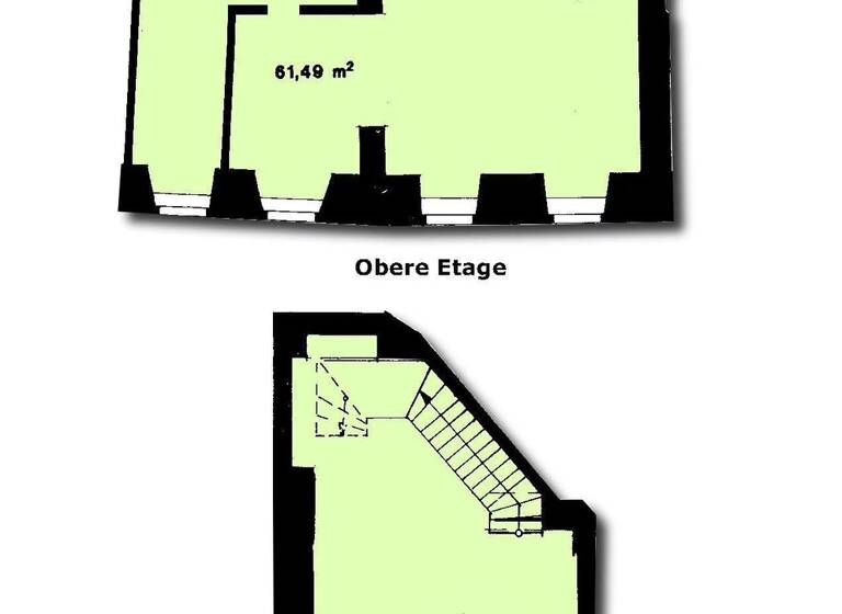 Laden zur Miete 900 € 2 Zimmer 73,5 m² Verkaufsfläche Hauptmarkt 2 Innenstadt Zwickau 08056