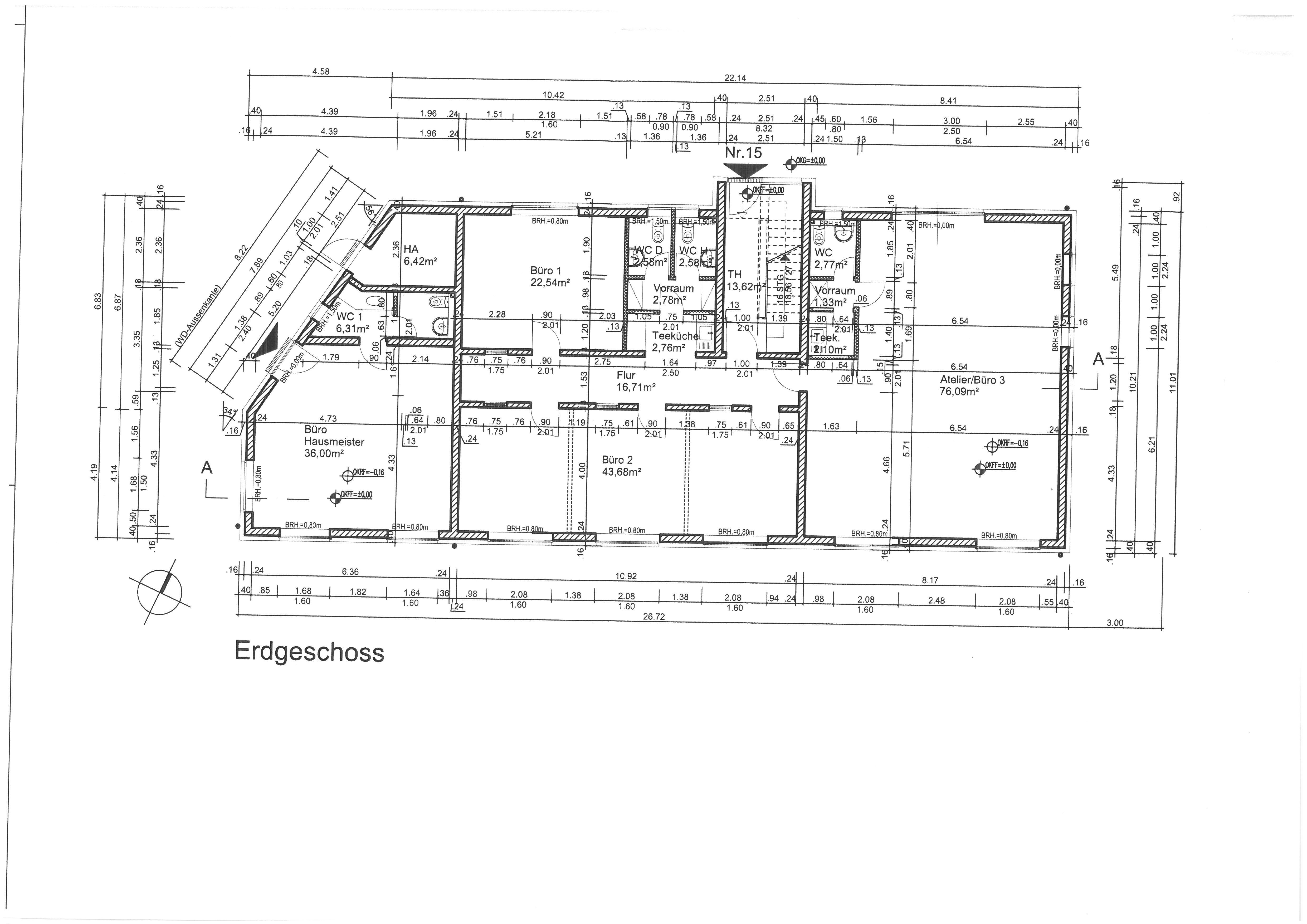 Bürogebäude zum Kauf 1.500.000 € 585 m²<br/>Bürofläche Am alten Lokschuppen 13 Glinde 21509