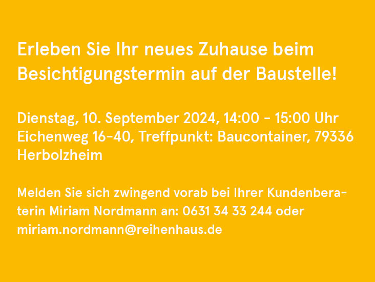 Reihenendhaus zum Kauf provisionsfrei 459.990 € 5 Zimmer 145 m²<br/>Wohnfläche 280,4 m²<br/>Grundstück Eichenweg 16 Herbolzheim Herbolzheim 79336