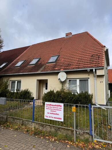 Doppelhaushälfte zum Kauf provisionsfrei 250.000 € 6 Zimmer 160 m² 3.600 m² Grundstück Klein Welzin Klein Welzin 19209