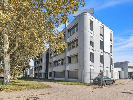 Bürogebäude zur Miete 9.391 € 43 Zimmer 1.252,1 m² Bürofläche teilbar ab 177 m² Karlsruhe 76229