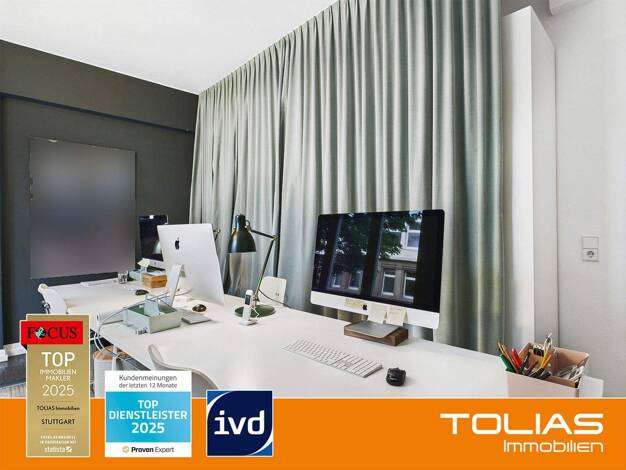 Büro zum Kauf 745.000 € 165 m² Bürofläche West Stuttgart 70193
