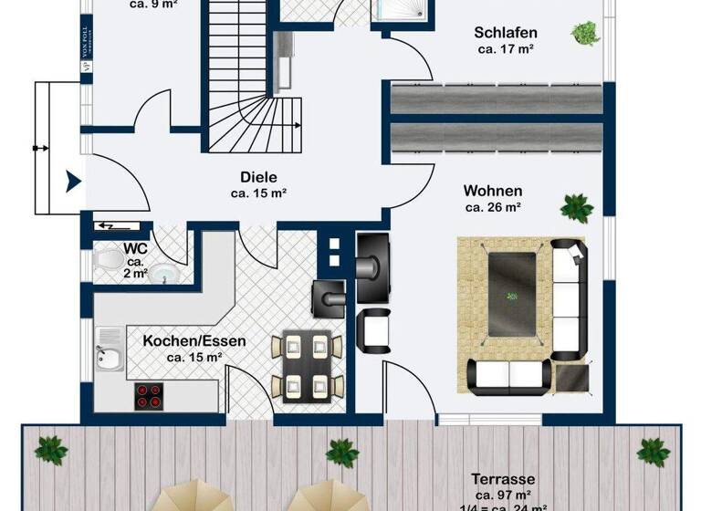 Einfamilienhaus zum Kauf 895.000 € 4 Zimmer 152 m² 6.942 m² Grundstück Kleinholzhausen Raubling 83064