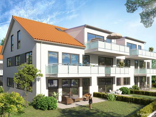 Wohnung zum Kauf - Erstbezug provisionsfrei als Kapitalanlage geeignet 569.000 € 4 Zimmer 120,7 m² Am Erasmusfeld 11 Wertingen Wertingen 86637