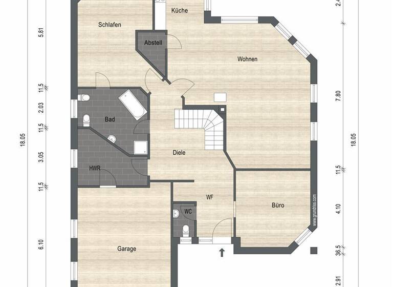 Einfamilienhaus zur Miete 1.600 € 8 Zimmer 220 m² 1.000 m² Grundstück frei ab 01.05.2026 Upende Südbrookmerland 26624