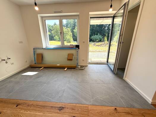 Terrassenwohnung zum Kauf - Erstbezug provisionsfrei 343.200 € 2 Zimmer 57,2 m² UG frei ab sofort Drahtzieherstraße 7 Mühlhof Nürnberg 90453