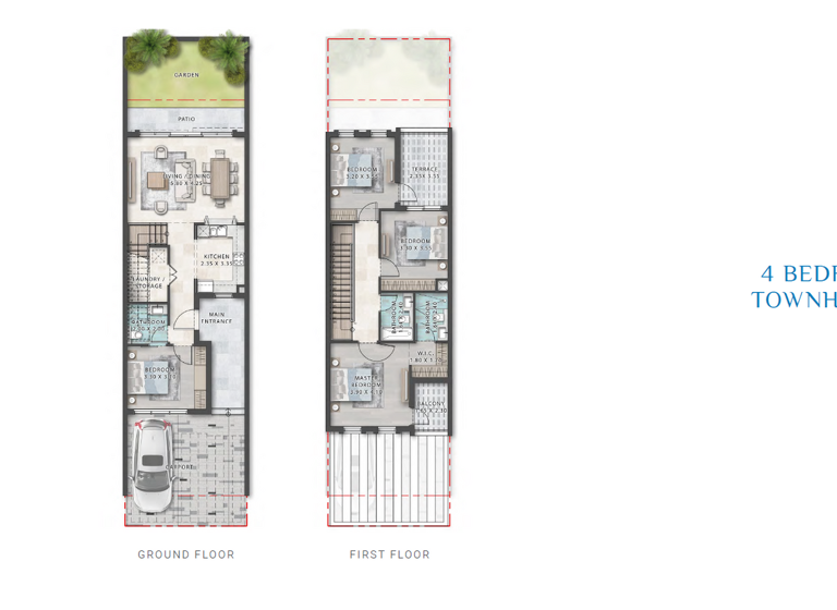 Stadthaus zum Kauf - Erstbezug provisionsfrei 772.852 € 5 Zimmer 210,7 m² 144 m² Grundstück Dubai