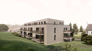Penthouse zum Kauf - Neubau provisionsfrei 467.925 € 3 Zimmer 110,1 m² Dachgeschoss In der Weidenwies 2 - 4 Pluwig Pluwig 54316