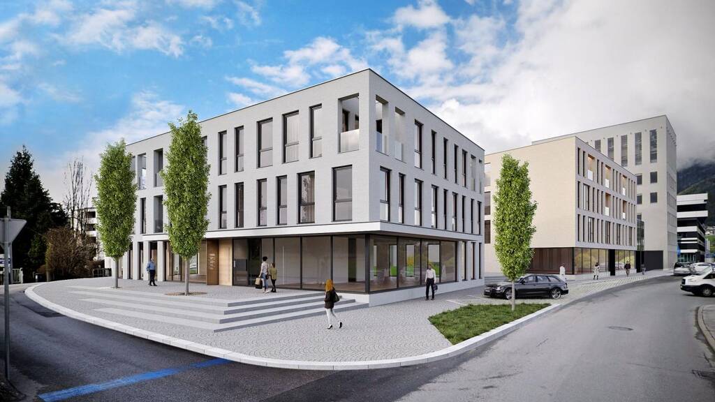 Laden zum Kauf - Erstbezug 1.038.000 € 171,6 m² Verkaufsfläche Swarovskistraße 21 21 Schwaz 6130