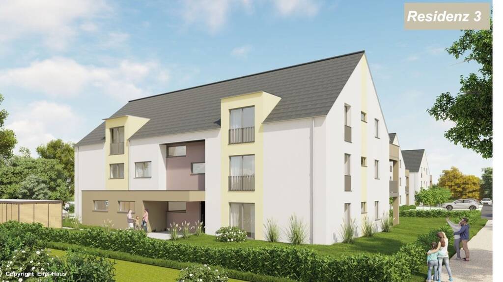 Wohnung zum Kauf - Erstbezug provisionsfrei 392.000 € 3 Zimmer 89,6 m² Masholder Bitburg 54634
