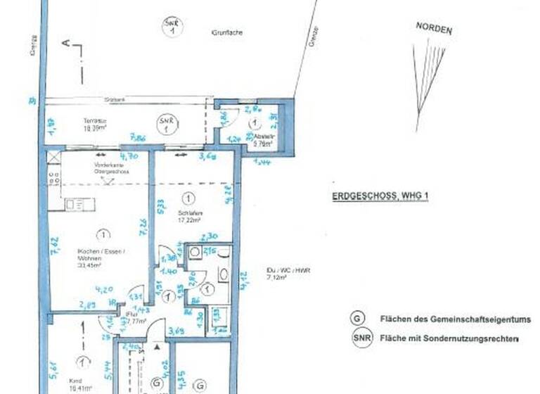 Wohnung zum Kauf provisionsfrei 325.000 € 3 Zimmer 100,4 m² EG Partenheim 55288