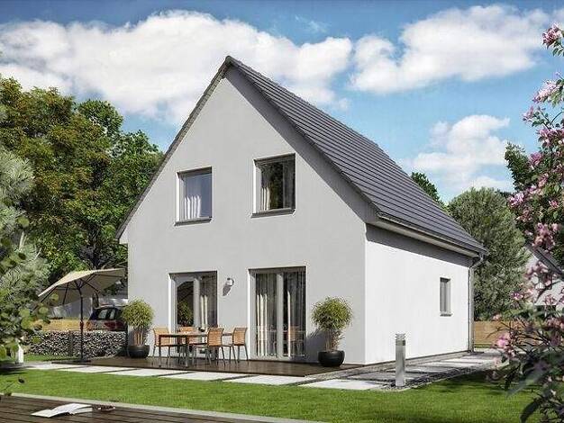 Einfamilienhaus zum Kauf - Erstbezug 307.726 € 4 Zimmer 98 m² 502 m² Grundstück Schwabhausen 99869