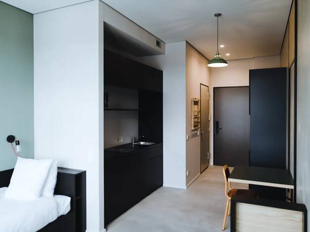 Studio zur Miete 1.155 € 1 Zimmer 24 m² frei ab sofort Warschauer Straße 6 Friedrichshain Berlin 10243