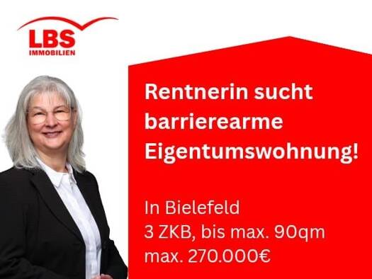 Wohnung zum Kauf provisionsfrei 3 Zimmer 90 m² Jöllenbeck Jöllenbeck 33739