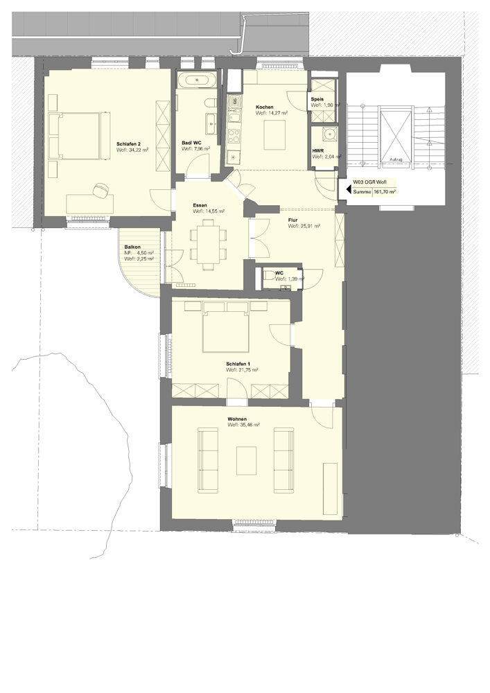 Wohnung zur Miete 2.345 € 4 Zimmer 161,7 m²<br/>Wohnfläche 1.<br/>Geschoss ab sofort<br/>Verfügbarkeit Rosenheim 83022