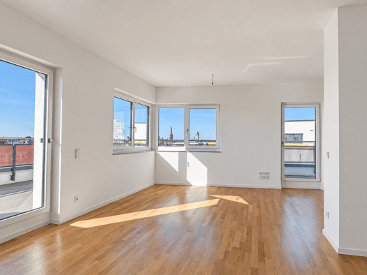 Wohnung zur Miete - Erstbezug 2.013 € 4 Zimmer 122 m² 6. Geschoss Dösner Weg Zentrum-Südost Leipzig 04103