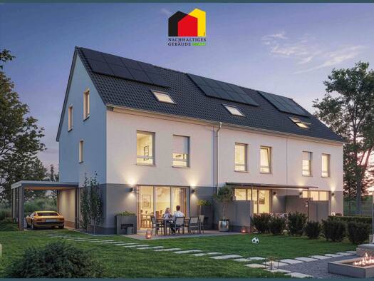 Doppelhaushälfte zum Kauf - Erstbezug provisionsfrei 665.000 € 5 Zimmer 147,3 m² 242 m² Grundstück Hochheim Hochheim 65239