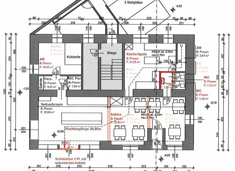 Gewerbeobjekt zum Kauf als Kapitalanlage geeignet 1.140.000 € 376 m² 267 m² Grundstück Purkersdorf 3002