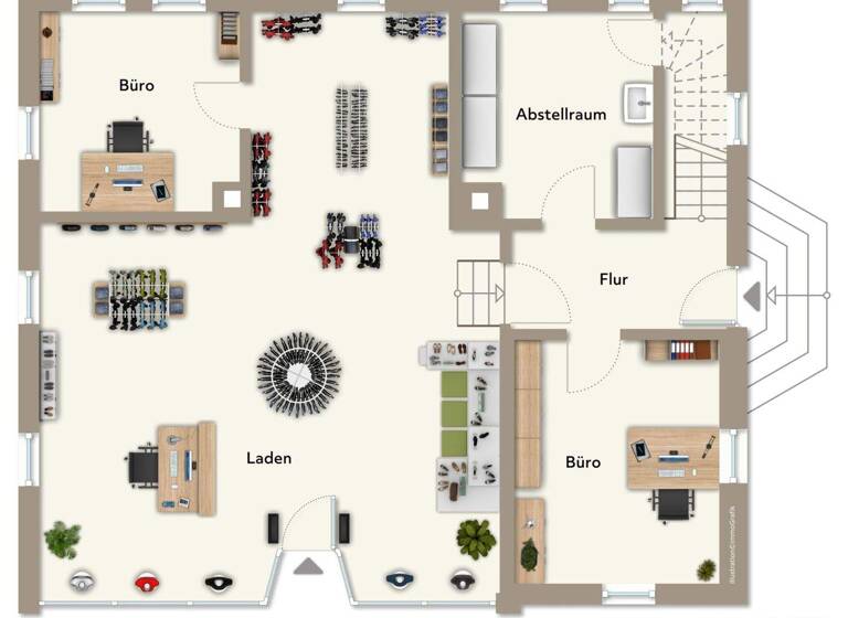 Gewerbeobjekt zum Kauf als Kapitalanlage geeignet 379.000 € 11 Zimmer 294,3 m² 581 m² Grundstück Mengen 88512