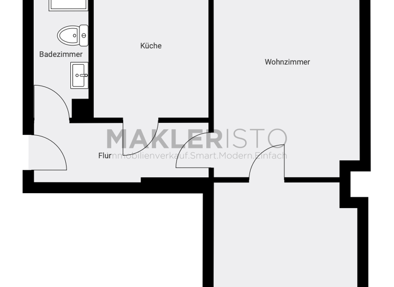 Wohnung zur Miete 599 € 2 Zimmer 56 m²<br/>Wohnfläche 2.<br/>Geschoss ab sofort<br/>Verfügbarkeit Arthur-Winkler-Straße 61 Engelsdorf Leipzig 04319