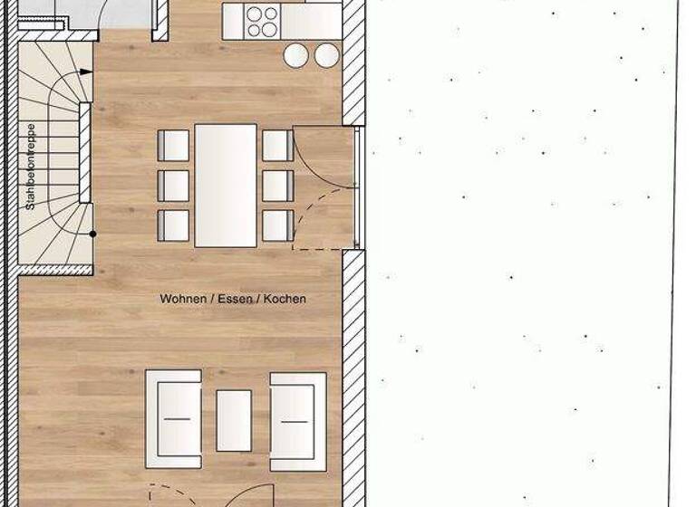 Doppelhaushälfte zum Kauf - Erstbezug provisionsfrei 1.308.000 € 6 Zimmer 172 m² 266 m² Grundstück Ulrich-von-Hutten-Straße 26 Ramersdorf-Perlach München 81739