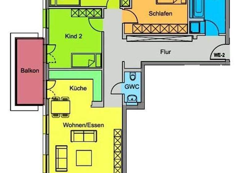 Wohnung zur Miete 1.552 € 4 Zimmer 119,4 m² Coswig 01640