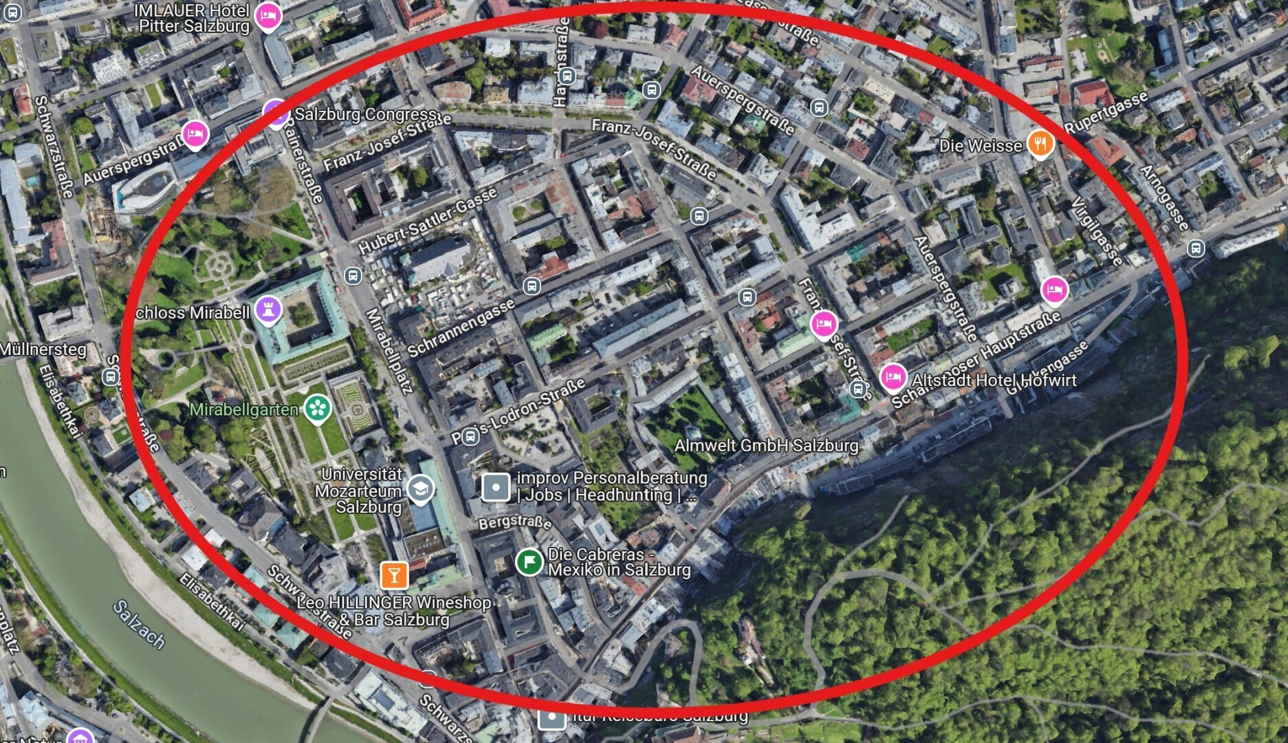 Immobilie zum Kauf als Kapitalanlage geeignet 1.001 m²<br/>Fläche 545 m²<br/>Grundstück Salzburg Salzburg 5020