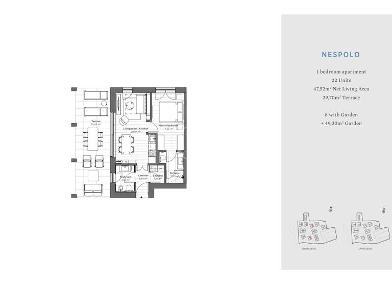 Terrassenwohnung zum Kauf 510.600 € 2 Zimmer 47,5 m² 2. Geschoss frei ab sofort Via Zette Salò 25087