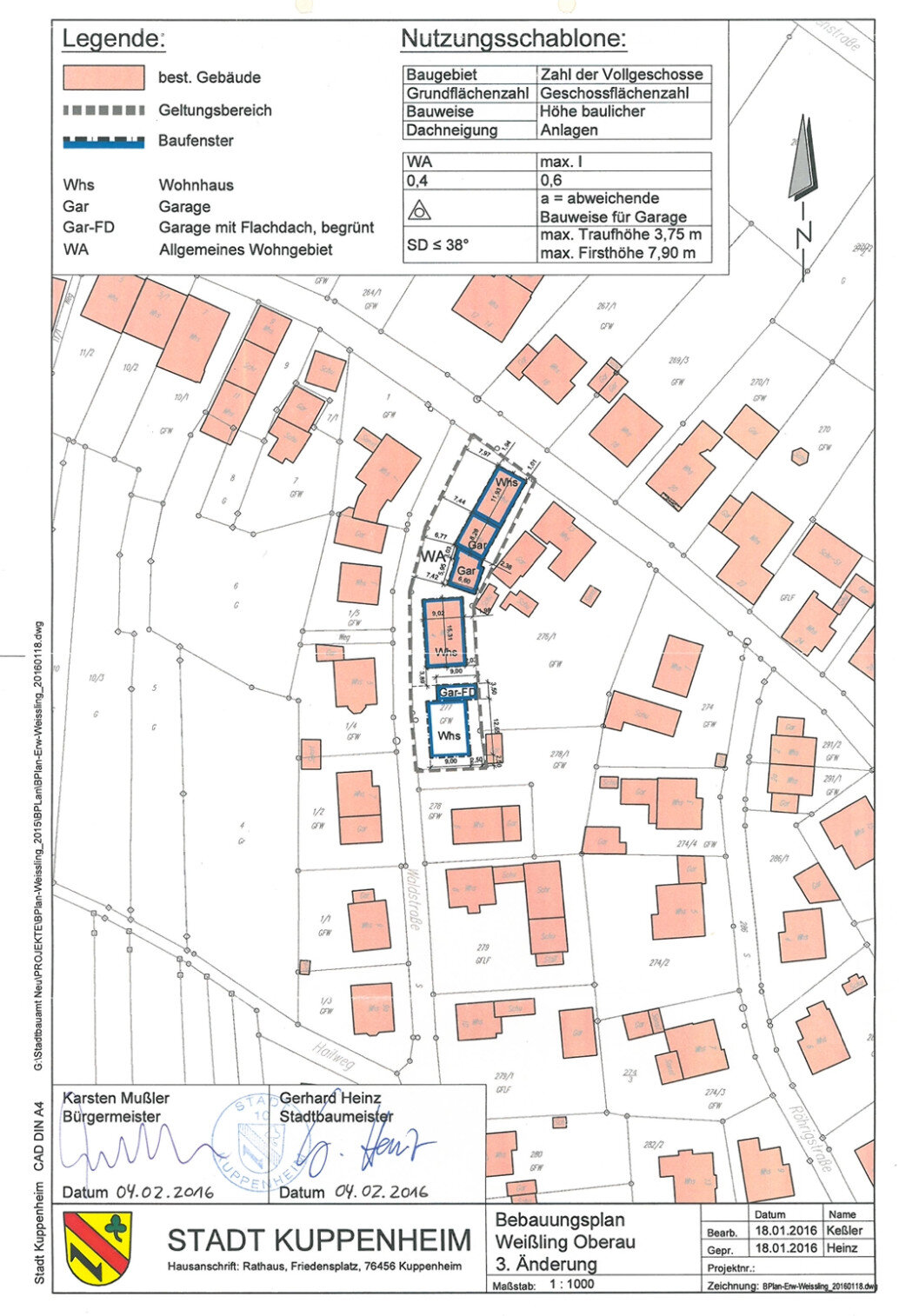 Grundstück zum Kauf 199.000 € 415 m²<br/>Grundstück Oberndorf Kuppenheim / Oberndorf 76456