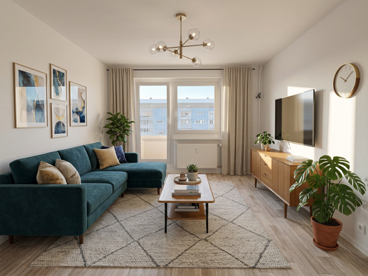 Wohnung zur Miete 282 € 3 Zimmer 56,3 m² 5. Geschoss Albert-Schweitzer-Straße 58 Chrieschwitz Plauen 08529