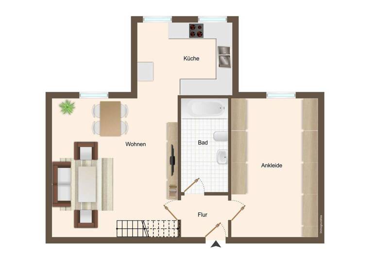 Maisonette zur Miete 950 € 3 Zimmer 86 m² frei ab 01.05.2026 Brühl 50321