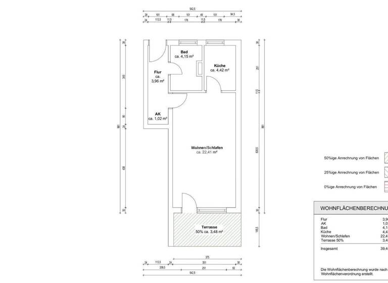Studio zum Kauf 230.000 € 1 Zimmer 39 m² EG Dachau 85221