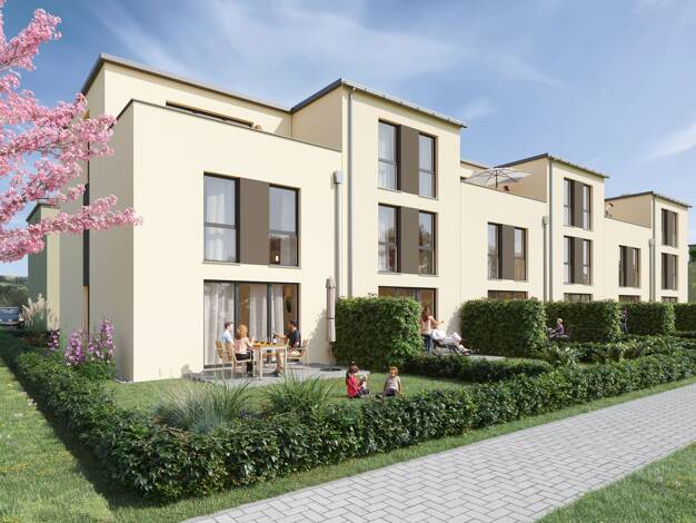 Reihenendhaus zum Kauf - Erstbezug provisionsfrei 611.200 € 5 Zimmer 156 m² 205 m² Grundstück Auf dem Wentzenrod 2 Messel 64409