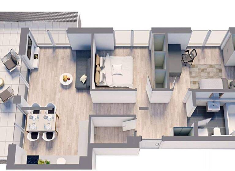 Wohnung zum Kauf - Neubau provisionsfrei als Kapitalanlage geeignet 707.000 € 3 Zimmer 71,2 m² Partenkirchen Garmisch-Partenkirchen 82467