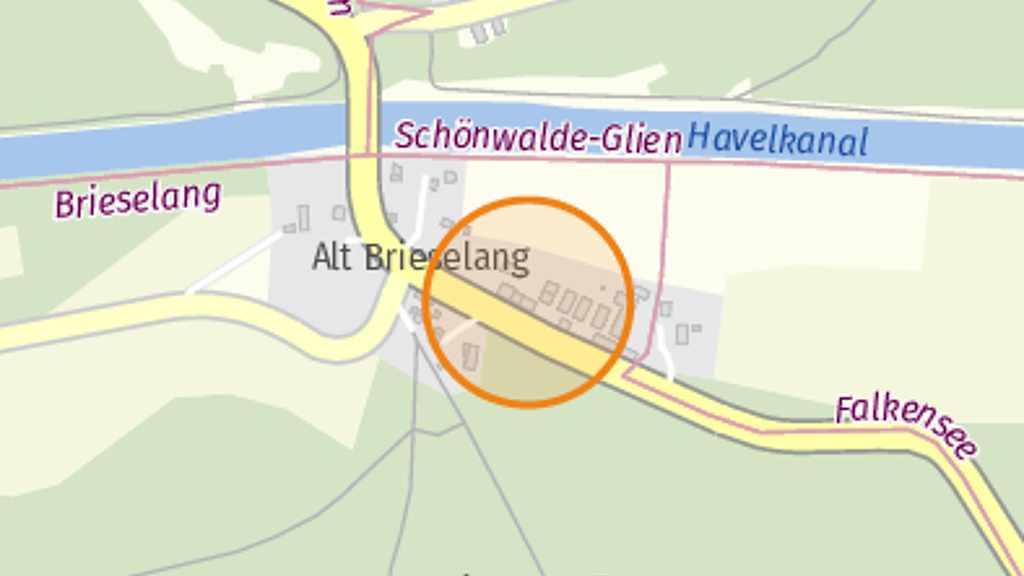 Grundstück zum Kauf 325.000 € 5.316 m² Grundstück Alt Brieselang Brieselang 14656